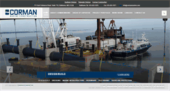 Desktop Screenshot of cormanmarine.com